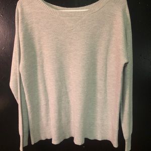 gray american eagle sweater